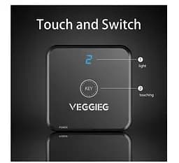HDMI сплиттер-свитч двунаправленный HDMI 2.0 Switch 2x1 or Splitter 1x2 VEGGIEG VHD01 - мініатюра 4