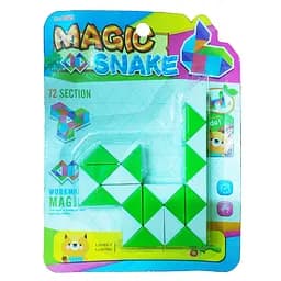 Головоломка Логика-змейка Bambi 1024-11-12 на планшетке зелено-белый