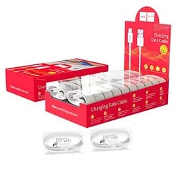 Кабель Hoco X64 Type-C Lightweight display set (40 штук комплект) 1 м белый