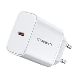 Мережевий зарядний пристрій Choetech PD3042 mini PD45W USB-C White (43-00156) - мініатюра 2
