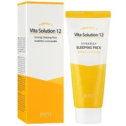 Ночная маска Jigott Vita Solution 12 Synergy Sleeping Pack Оздоравливающая 180 мл