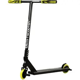 Самокат трюковый Best Scooter 57х85 см Черно-желтый 000231330