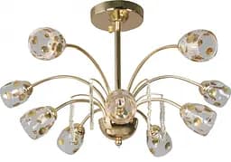 Люстра потолочная Brille галогенная хрустальная G9 40W G (BCL-155C/10)
