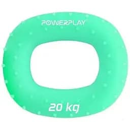 Еспандер кістьовий PowerPlay силіконовий PP-4337 Hand Grip Medium 20 кг Зелений (PP_4337_Green_20kg)