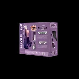 Подарунковий набір Maybelline New York: Туш для вій Falsies Lash Lift Ultra Black, 9,6 мл + Туш для брів Express Brow Drama, 7,6 мл (YUA01574) - мініатюра 2