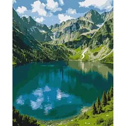 Картина за номерами на підрамнику Brushme Морське око