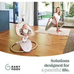 Шезлонг-гойдалка Babymoov Swoon Hoop Sand (A055022) - мініатюра 15