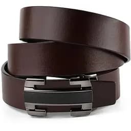 Ремінь шкіряний Vintage чоловічий 115х3,5 см acs0014804