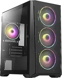 Корпус QUBE MESH Black (MESH_FMNU3) Без БП