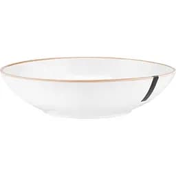 Тарілка супова Ardesto Apulia керамічна біла 820 мл 20.8 см (AR2921AW)