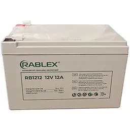 Акумулятор свинцево-кислотний Rablex RB1212 акумуляторна батарея 12V-12A 12000мah