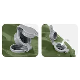 Матрац надувний Naturehike (CNK2450WS014) 8см- одномісний - 196х64 - зелений - мініатюра 3