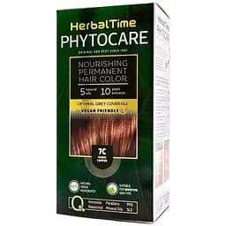 Краска для волос Herbal Time Phytocare тон 7C (Теплый медный) 125 мл