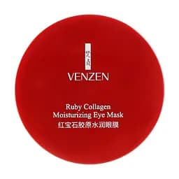 Гідрогелеві патчі Venzen для очей з екстрактом бурих водоростей Ruby Collagen Hydrating Eye Mask