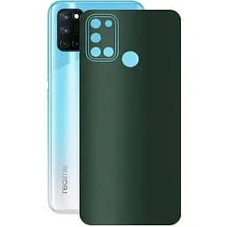 Захисна плівка StatusSKIN для Realme 7i 2020 Корпус Вініл Зелена матова