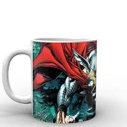 Кухоль GeekLand Тор Thor на даху TH.02.012 330 мл білий - мініатюра 2