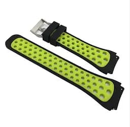 Спортивний ремінець Primo з перфорацією для годинника Xiaomi Amazfit GTR 47 мм Black Green - мініатюра 2