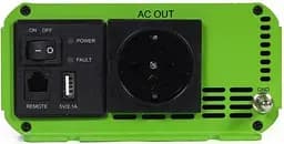 Інвертор EnerGenie 12V/230V 500W (1000W peak power) чиста синусоїда 500 Вт (EG-PWC-PS500-01) - мініатюра 5