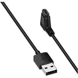 Зарядний пристрій DK кабель (1m) USB для Xiaomi Amazfit Falcon (A2029) (black) - мініатюра 2