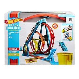 Трек Hot Wheels Track builder Потрійна петля (GLC96) - мініатюра 3