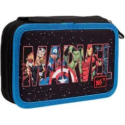 Пенал жесткий Yes HP-01 Marvel Avengers, 13х21х4 см, черный (533130)