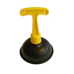 Вантуз с пластиковой ручкой Желтый 84425