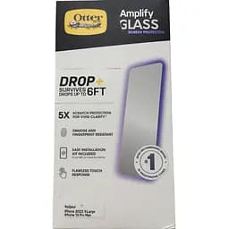 Защитное стекло противоударное OtterBox Amplify Glass 5X для iPhone 13 Pro Max/14 Plus (6.7") (77-88845)