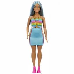 Лялька Barbie Модниця в спортивному костюмі топ-спідниця (HRH16) - мініатюра 2