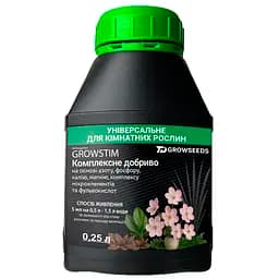 Добриво Plantin Growstim Rougevert універсальне для кімнатних рослин 250 мл