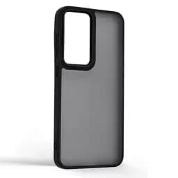 Противоударный чехол для Samsung Galaxy S24 FE 5G (SM-S721), Frame, черный, панель-накладка, термополиуретан TPU + поликарбонат PC, защита всего корпуса, защита кнопок и камеры, устойчив к деформациям, ArmorStandart (ARM89366) - мініатюра 2