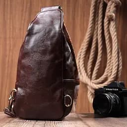 Сумка Vintage через плече з екошкіри 13х23х7 см sum0026985 - мініатюра 10