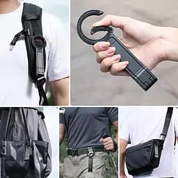 Тримач для телефону Ulanzi Vijim MA30 Carabiner Mobile Phone Tripod UV-M030 MA30 Black - мініатюра 6