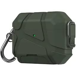 Ударостійкий футляр Titan Armor для навушників Airpods Pro 2 / Pro Green