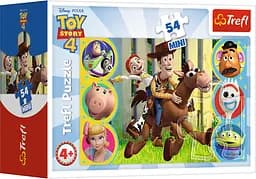 Набір Пазли - (54 елм. Міні) - Веселий світ іграшок / (54165) / Toy Story 4