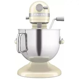 Планетарний міксер KitchenAid Artisan з підйомною чашею 6.6 л кремовий (5KSM70SHXEAC) - мініатюра 4