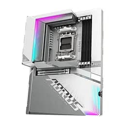 Материнська плата B650E A STEALTH ICE sAM5 B650 4xDDR5 M.2 Wi-Fi BT HDMI DP ATX білий Gigabyte teh0019112 - мініатюра 4
