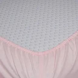 Простирадло на резинці Moon&Star Soft Rose Бязь Gold Люкс 160х190х25 см - мініатюра 2