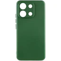 Чехол Silicone Cover Ummi Lakshmi Full Camera (AA) для Xiaomi Redmi Note 14S Зеленый / Dark green