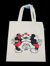 Еко сумка шопер для покупок Disney Mickey and friends Бежева