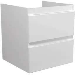 Тумба Мойдодир Unik 50-A під умивальник Білий підвісна Білий