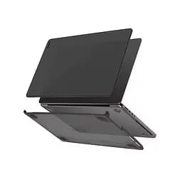 Чохол накладка для MacBook Air 13.6 M5/M4/M3/M2, чорна, Unit, з TPU+PC, протиударний, з вентиляційними отворами, відкритим доступом до всіх портів та роз"ємів, із захистом корпусу та від подряпин, ArmorStandart (ARM79467) - мініатюра 10