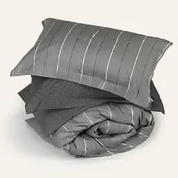 Простирадло МВМ My Home Сутінки 230х160 см темно- сіре (BL-FS-11 GRAY) - мініатюра 6