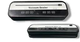 Вакууматор HZ-001 вакуумний пакувальник захист продуктів від повітря та вологи 100 Вт Чорний