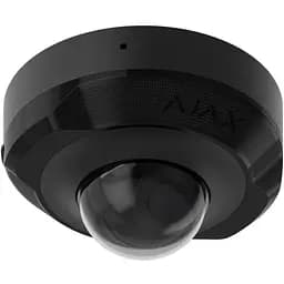 IP-камера Ajax дротова DomeCam Mini, 8мп, 4мм, Poe, True WDR, IP 65, ІЧ 30м, аудіо, кут огляду 75°до 85°, міні купольна, чорна - мініатюра 4