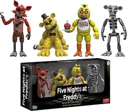Аніматроніки Набір 4 шт П'ять ночей із Фредді Фігурки ФНАФ fnaf