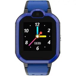 Дитячі смарт-годинник Gelius Pro GP-PK002 Blue 4G з GPS трекером - мініатюра 2