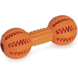 Игрушка для собак Camon Гантель с мячами для жевания 13.5 см