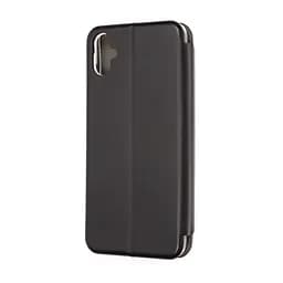 Чехол-книжка для Samsung Galaxy A05 (A055), G-Case, черный, кожаный чехол-книга из экокожи (PU) и TPU, с магнитом, с подставкой и вместительным кардхолдером, противоударный, защита всего корпуса, ArmorStandart (ARM71800) - мініатюра 2