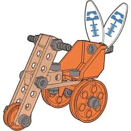 Конструктор Hape Junior Inventor з підсвіткою 57 деталей (E3032) - мініатюра 3