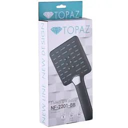 Ручний душ Topaz NF-2201-BB 000025154, Чорний матовий - мініатюра 3